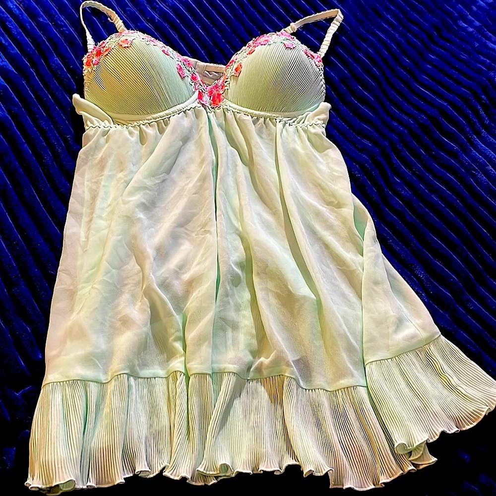Mint green lingerie by SeductiveWear by Cinema Etoile